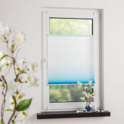 Liedeco Plissee Farbverlauf, Lichtschutz, ohne Bohren, günstig online kaufen
