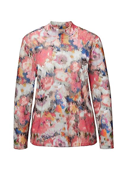 GOLDNER Print-Shirt "Langarmshirt mit Stehkragen, Jersey" Sonstiges günstig online kaufen