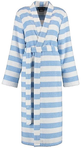 Cawö Damenbademantel Damen Bademantel mit Kimono Kragen, Midi, Baumwolle, G günstig online kaufen