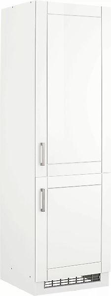 KOCHSTATION Kühlumbauschrank "KS-Tinnum", 60 cm breit, 200 cm hoch, Metallg günstig online kaufen