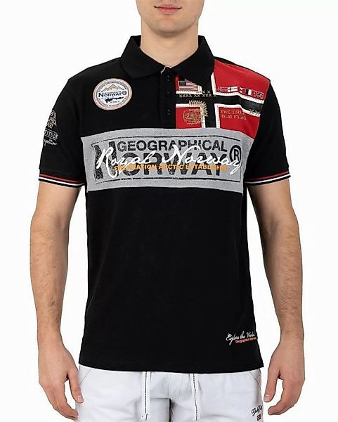 Geographical Norway T-Shirt Kurzarm Poloshirt bakidney Men (1-tlg) mit Aufn günstig online kaufen