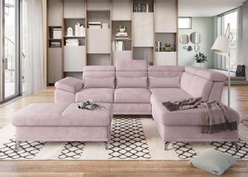 sit&more Ecksofa "Cabrio L-Form, B: 274 cm, mit Sitztiefen-, Arm- & Kopftei günstig online kaufen