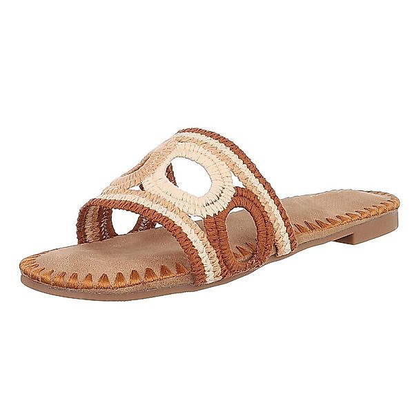 Ital-Design Damen-Sandalen mit handgewebtem Design für günstig online kaufen