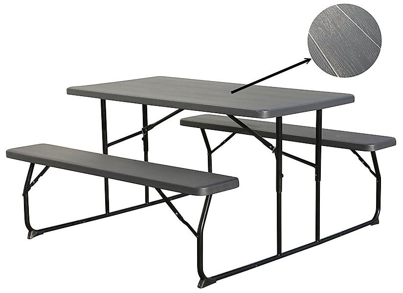 Leco Garten-Essgruppe, LECO Bierzeltgarnitur klappbar Biertischgarnitur günstig online kaufen