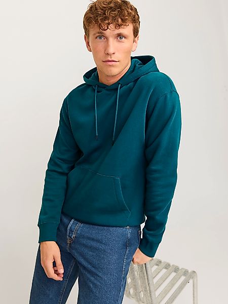 Jack & Jones Kapuzensweatshirt JJESTAR BASIC SWEAT HOOD NOOS mit Rippbündch günstig online kaufen