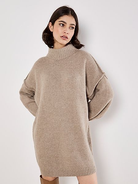 Apricot Strickkleid Minikleid in Oversized-Form günstig online kaufen
