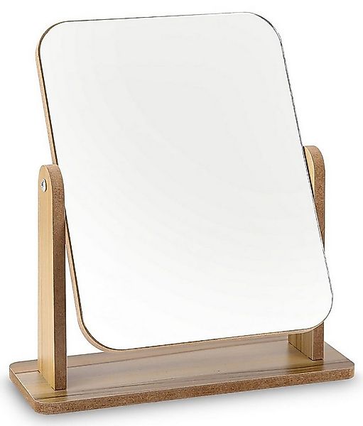 SinLaw Kosmetikspiegel Holzspiegel, 360 Grad tragbarer verstellbarer Tischs günstig online kaufen