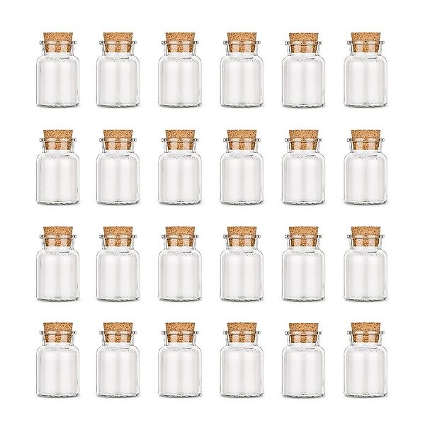 Ankerkraut Gewürzbehälter Leeres Korkenglas, klein, Glas günstig online kaufen