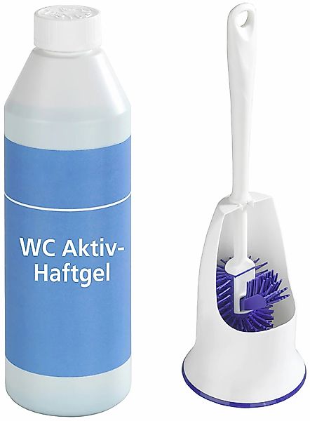 Maximex Reinigungs-Set "WC-Hygiene" WC-Garnitur mit Randbürste und WC-Aktiv günstig online kaufen