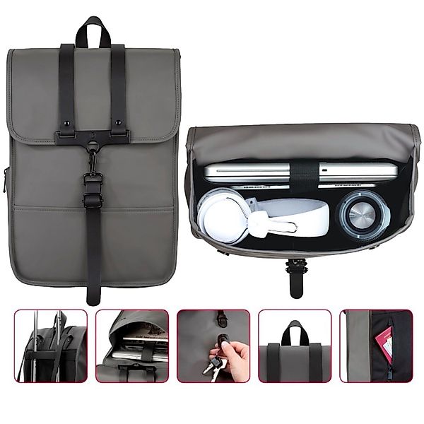 Hama Laptoptasche Notebook-Rucksack Tasche mit Tablet-Fach günstig online kaufen