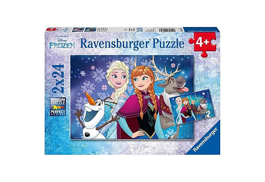 Ravensburger Verlag GmbH Puzzle Ravensburger Puzzle Nordlichter 2x24 Teile, günstig online kaufen