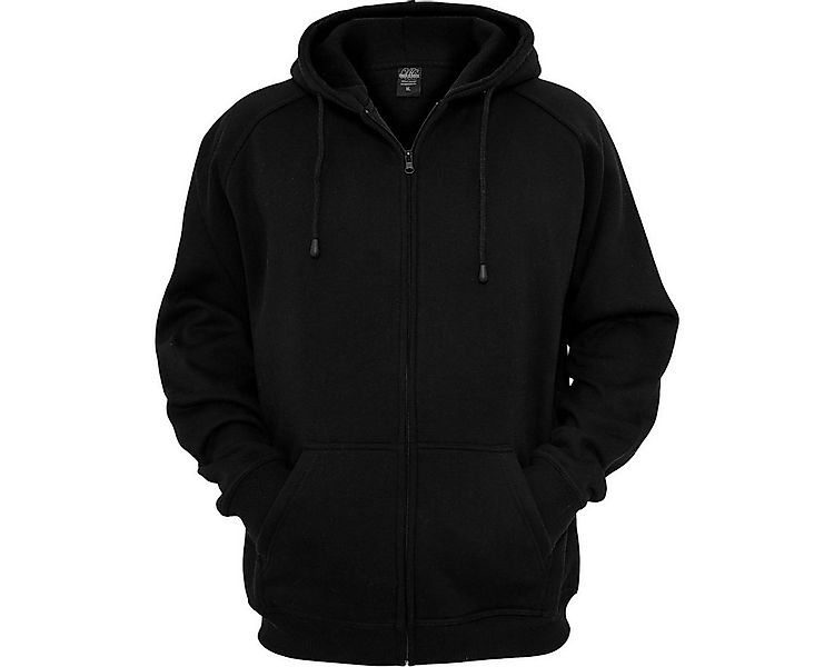 Urban Classics Plus Size Sweatjacke XXL Kapuzen Sweatjacke schwarz Urban Cl günstig online kaufen