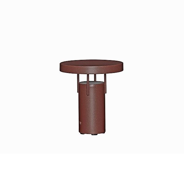 HÜBSCH LED-Akku-Tischlampe BringMe Mini, burgunder, 20 cm günstig online kaufen