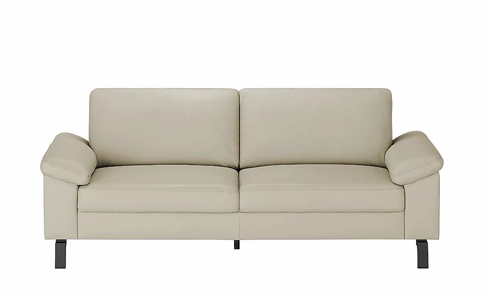 Max Schelling Ledersofa aus Echtleder Maximum ¦ creme ¦ Maße (cm): B: 184 H günstig online kaufen