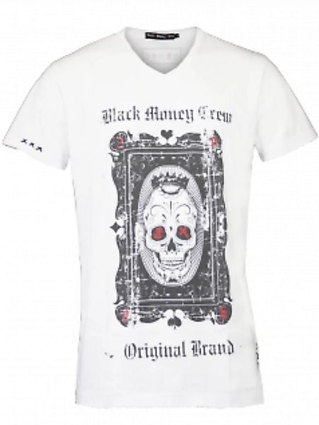 Black Money Crew Herren Shirt Original (wei) günstig online kaufen