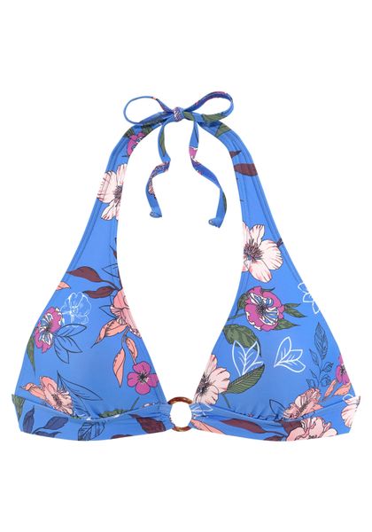 s.Oliver Triangel-Bikini-Top "Maya" mit Ring in Horn-Optik günstig online kaufen