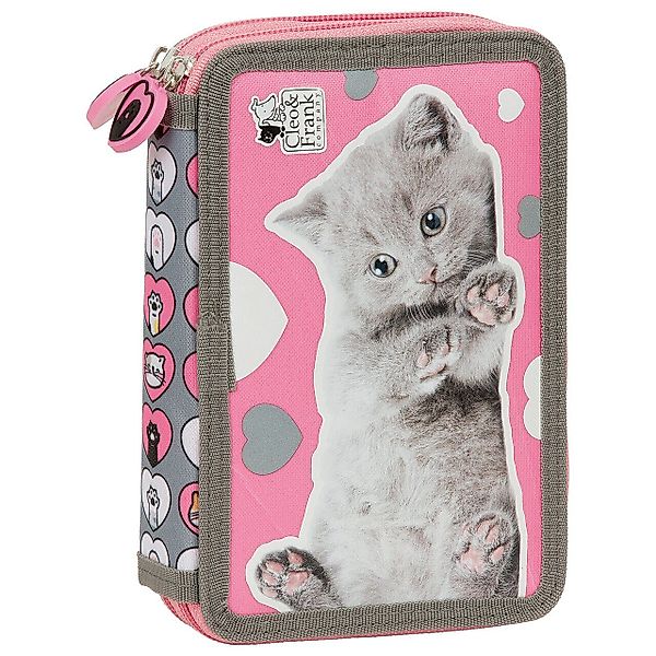 DERFORM Federtasche Katzen Federmäppchen gefüllt 2 günstig online kaufen