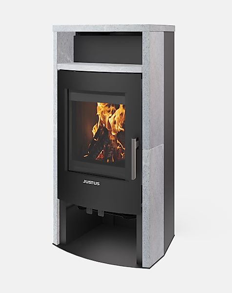 JUSTUS Kaminofen Lara, 6,5 kW, Zeitbrand, günstig online kaufen