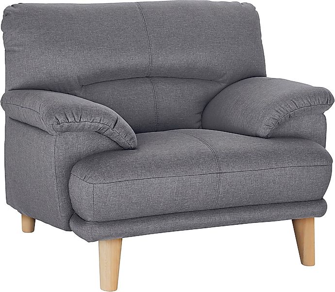TRENDMANUFAKTUR Sessel "Cecilia, Loungesessel, italienisches Design, bequem günstig online kaufen