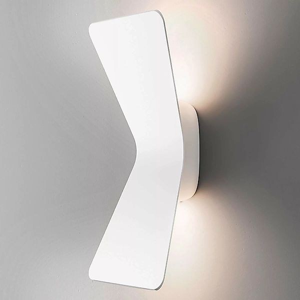 Fontana Arte - Flex LED Wandleuchte - weiß RAL 9003 /BxHxT 16,9x36x10cm/350 günstig online kaufen