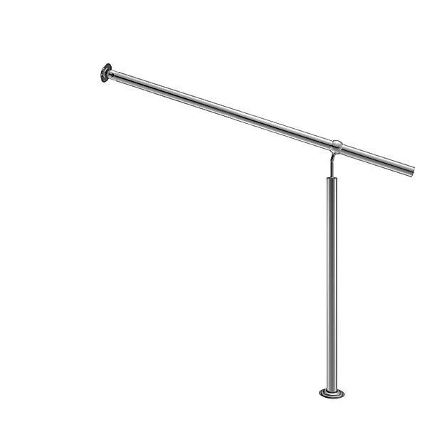 monzana Brüstungsgeländer, 80 cm Länge, 90 günstig online kaufen