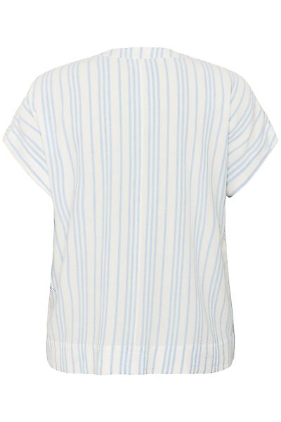 KAFFE Curve Kurzarmbluse Kurzarm-Bluse KCmille Große günstig online kaufen