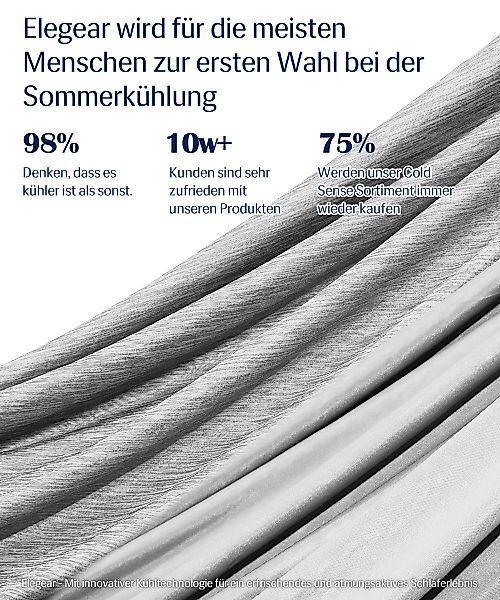 Elegear Sommerbettdecke Kühldecke Selbstkühlend doppelseitig, Sommerdecke günstig online kaufen