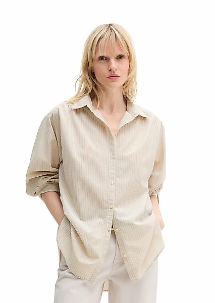 Marc OPolo Langarmbluse "aus Organic-Cotton-Viskose-Mix" günstig online kaufen