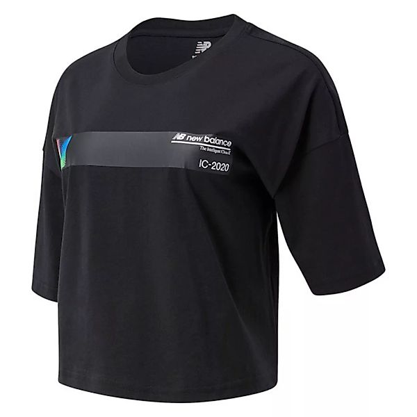 New Balance Optiks Kurzarm T-shirt M Black günstig online kaufen