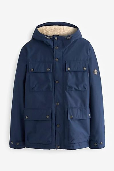 Next Winterjacke Jacke mit 4 Tasche und Plüschfutter (1-St) günstig online kaufen