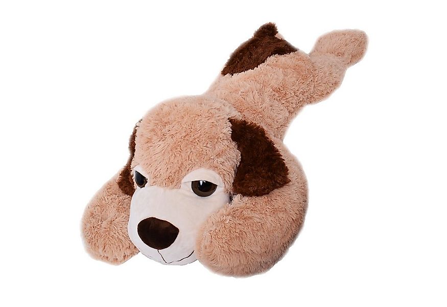 TE-Trend Kuscheltier Hund 100cm XXL Riesen Stofftier Plüschtier (liegend), günstig online kaufen