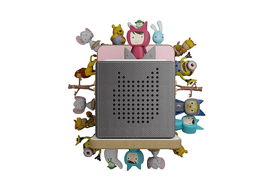 Holzura Kinderregal Holzura Regal für Toniebox Tonieregal für Toniefiguren günstig online kaufen