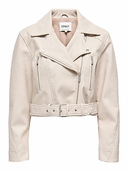 ONLY Lederimitatjacke "ONLPAULINE FAUX LEATHER JACKET CC OTW" mit Biker-Sty günstig online kaufen