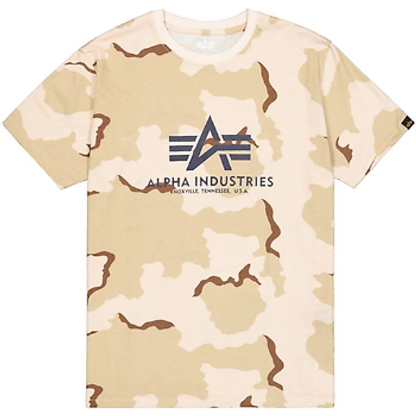 Alpha Industries  T-Shirt Basic T-Shirt BL Camo - desert camo 91 günstig online kaufen