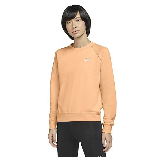 Nike Sportswear Essential Crew Sweatshirt XS Orange Chalk / White günstig online kaufen