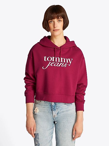 Tommy Jeans Hoodie "TJW RLX CRP SCRIPT HOODIE EXT" mit Logoschriftzug günstig online kaufen