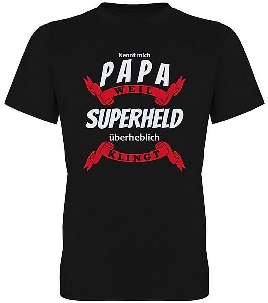 G-graphics T-Shirt Nennt mich Papa, weil Superheld überheblich klingt Herre günstig online kaufen