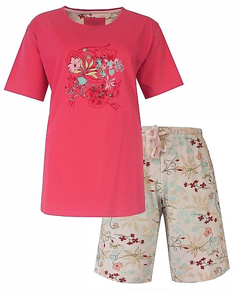 Tenderness Shorty Damen Pyjama kurz (2 tlg) Baumwolle günstig online kaufen