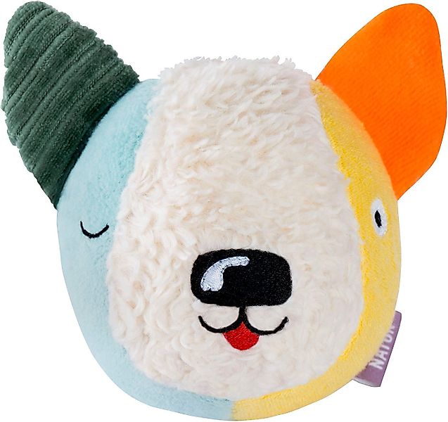 Fehn Greifspielzeug Stoffball Hund NATUR, Enthält Bio-Baumwolle günstig online kaufen