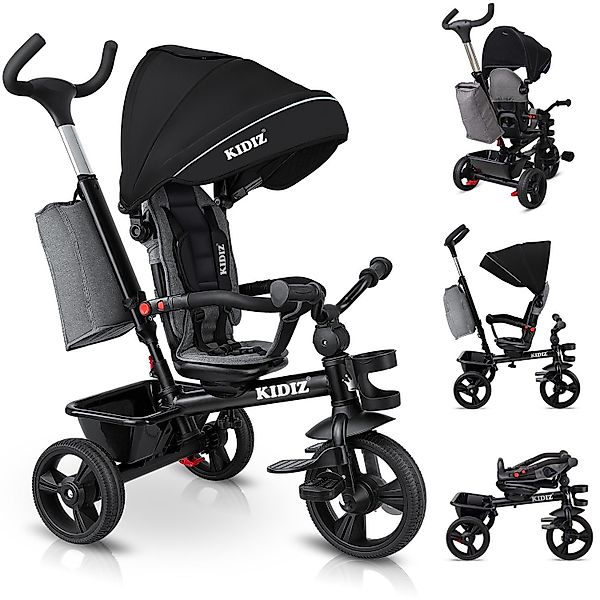 KIDIZ Dreirad, Dreirad 5in1 Kinderdreirad mit günstig online kaufen