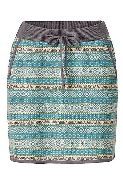 Himalaya Clothing Strickrock Edler Rock Damen mit Streifenmuster aus Merino günstig online kaufen