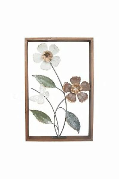 NTK-Collection Wanddeko Silhouette Flowers bunt günstig online kaufen