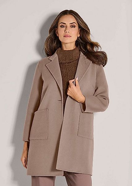 MADELEINE Kurzmantel Eleganter Doubleface-Mantel mit Reverskragen Klassisch günstig online kaufen