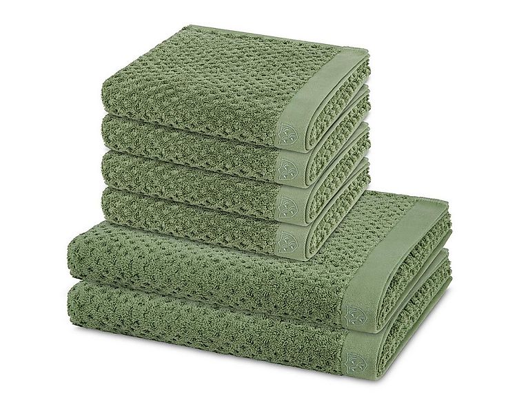 ROSS Handtuch Set Harmony, Walkfrottee (Spar-Set, 6-St), 4 X Handtuch 2 X D günstig online kaufen