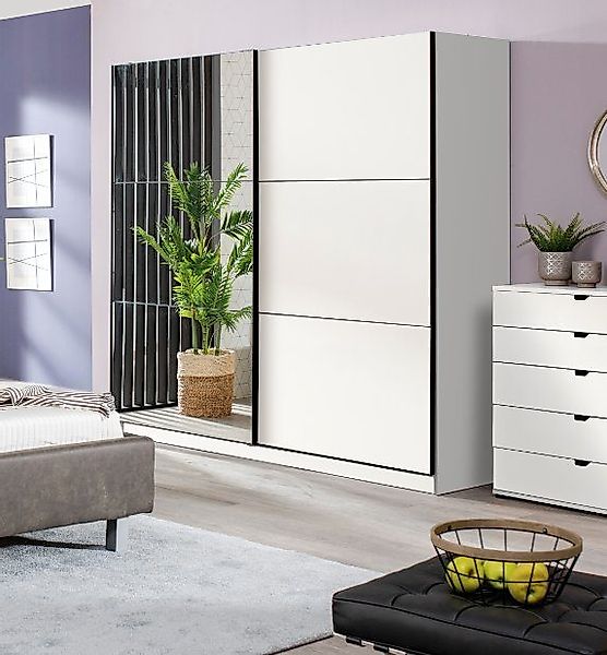 INOSIGN Schwebetürenschrank Sierra Kleiderschrank mit Spiegel günstig online kaufen