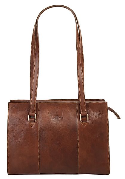 Piké Shopper echt Leder, Made in Italy günstig online kaufen