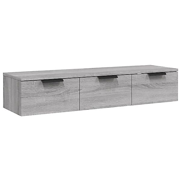 vidaXL Wandschrank Grau Sonoma 102x30x20 cm Holzwerkstoff 817097 günstig online kaufen