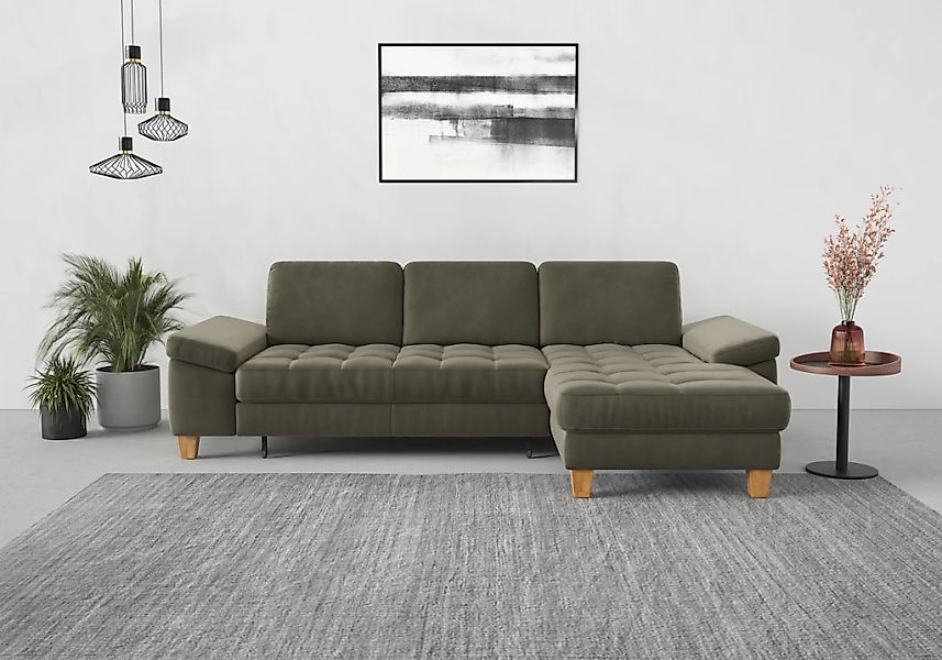sit&more Ecksofa "Westham L-Form" mit Recamiere, mit oder ohne Bettfunktion günstig online kaufen