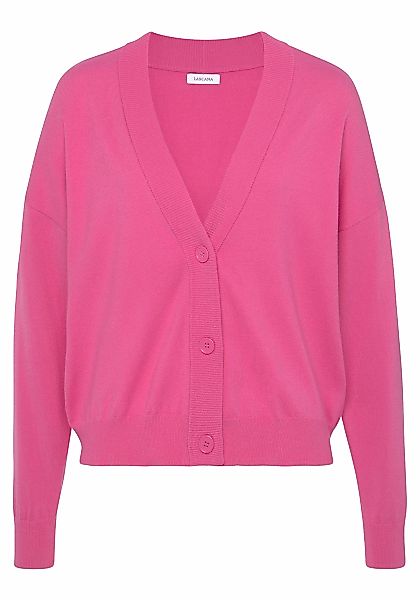 LASCANA Strickjacke, in kurzer Form, Loungewear günstig online kaufen