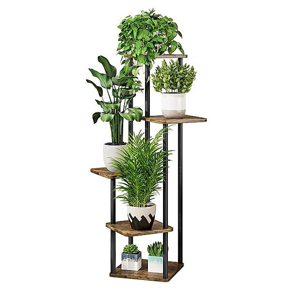 Allyson Pflanzentreppe Blumenständer 5 Ebenen Pflanzenständer günstig online kaufen